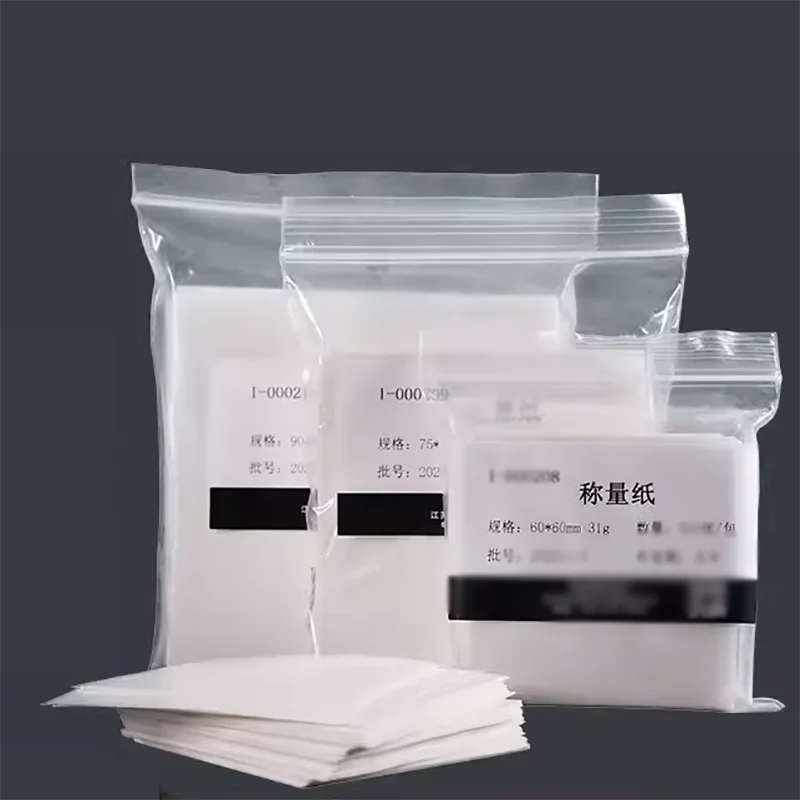 500 sheets of laboratory weighing paper, thickened balance paper, glossy weighing paper, sulfuric acid paper, weighing vessel pa