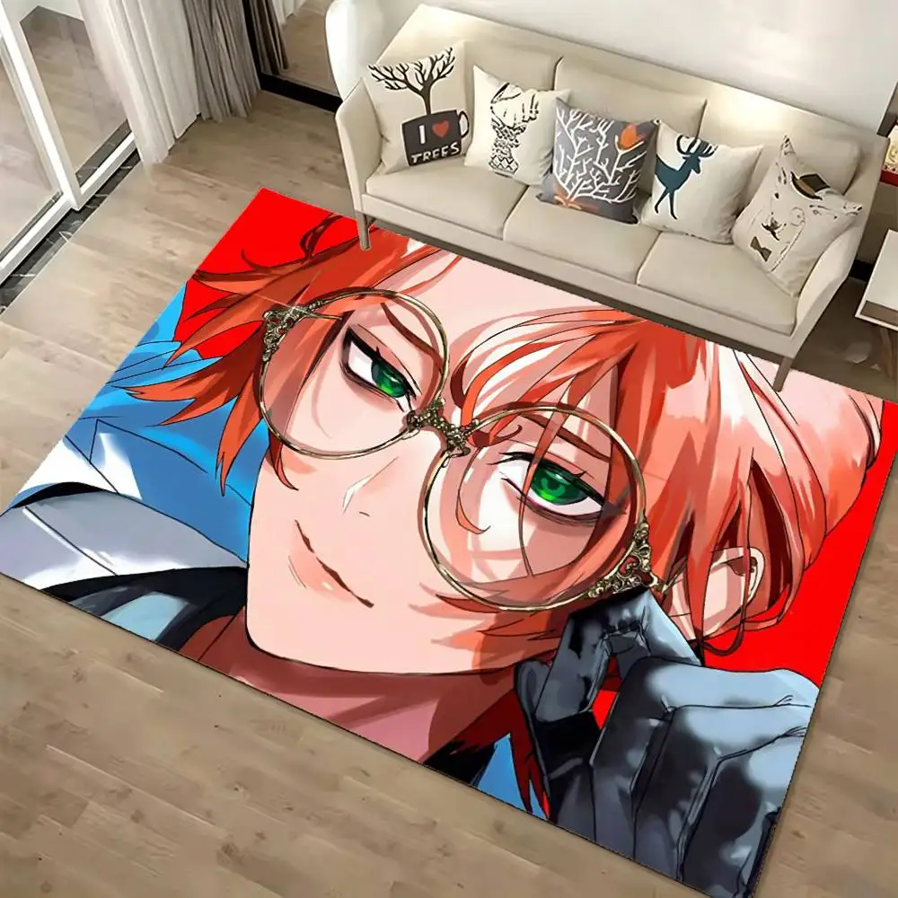 Cool P-Phantom Busters Comic Floor Mat Bathroom Absorbent Mat Rugs Simple Door Dirt-resistant Mat Home Kitchen Mat