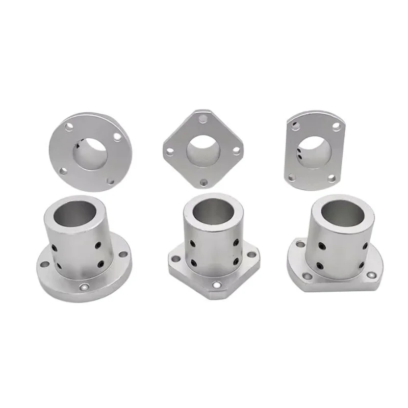 

1Pcs Lengthening Guide Shaft Support Circular Flange Flat Optical Fixing Seat Hole Diameter 12mm 16mm 20mm 25mm 30mm