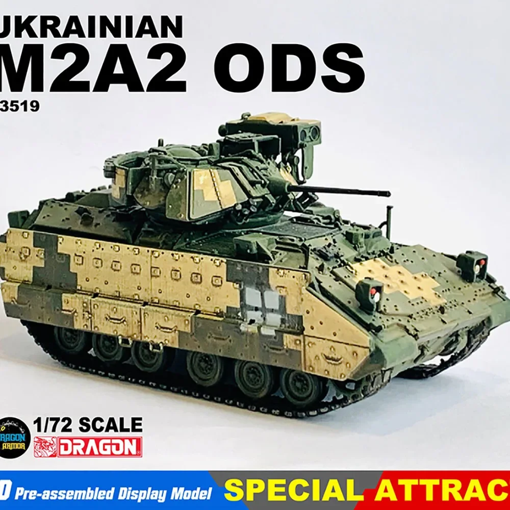 

2024 New Weilong 63519 1/72 Scale Ukraine M2A2 ODS M2 Bradley Infantry Tank Finished Model Tank Emulation Collectible Toys Gift