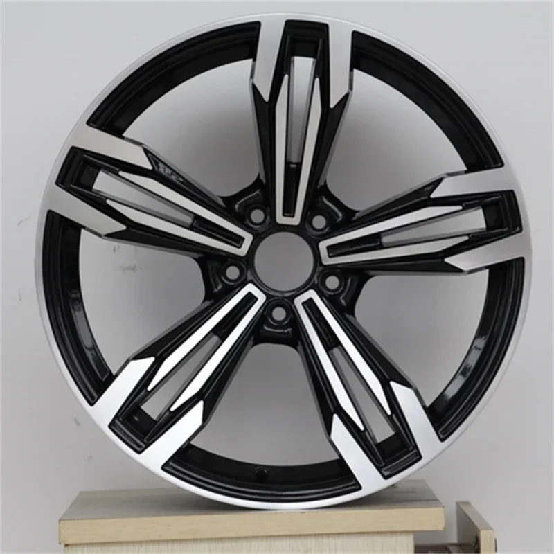 14 15 16 17 18 19 20 Inch 5x114.3 5x120 Racing Car Alloy Wheels Gloss Black Rims For 5x112 Benz 5x120 Bmw 5x130 Bentley