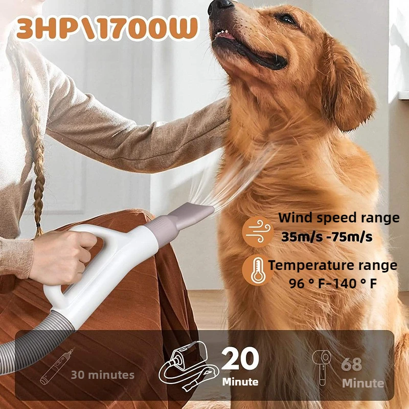 Pet Hair Dryer Low Noise Multi - đánh giá và giá Pet Supplies For Less