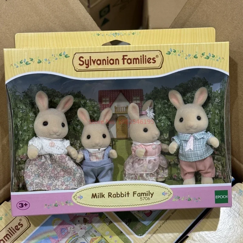 Anime Sylvanian Families Figure Forest Action Figures Girl Figurine Kawaii Model Pendant Cute Birthday Gift For Kids Toys