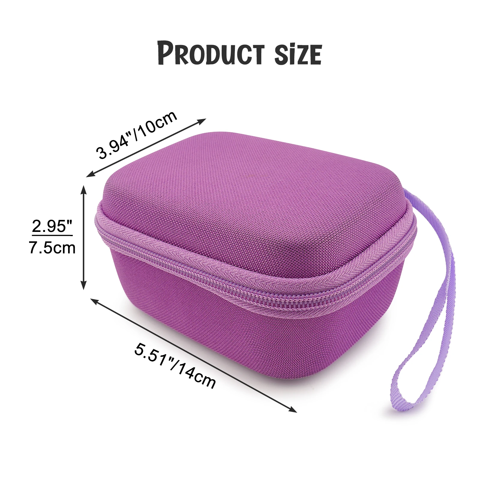 Hard Portable travel Storage Bag For Yoto Mini Audio Music Player Hard shell Carrying Case Anti-scratch With Lanyard Dust Box