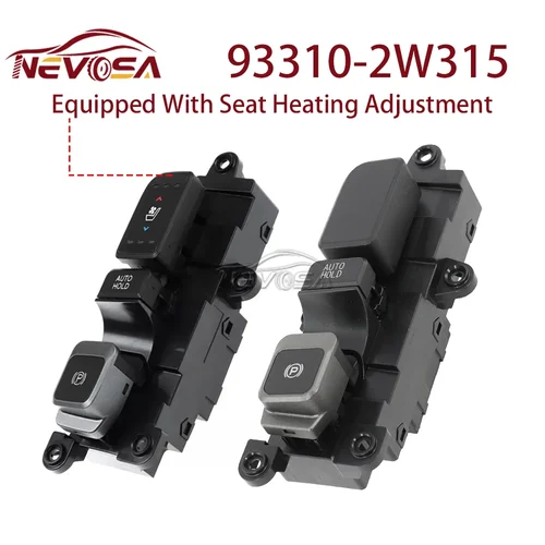 Imagen 1 del producto NEVOSA para 2013-2014 Hyundai Santa Fe DM interruptor de freno de mano interruptores de botón de estacionamiento 93310-2W2054X 933102 W2054X 933102 W205 26 pines