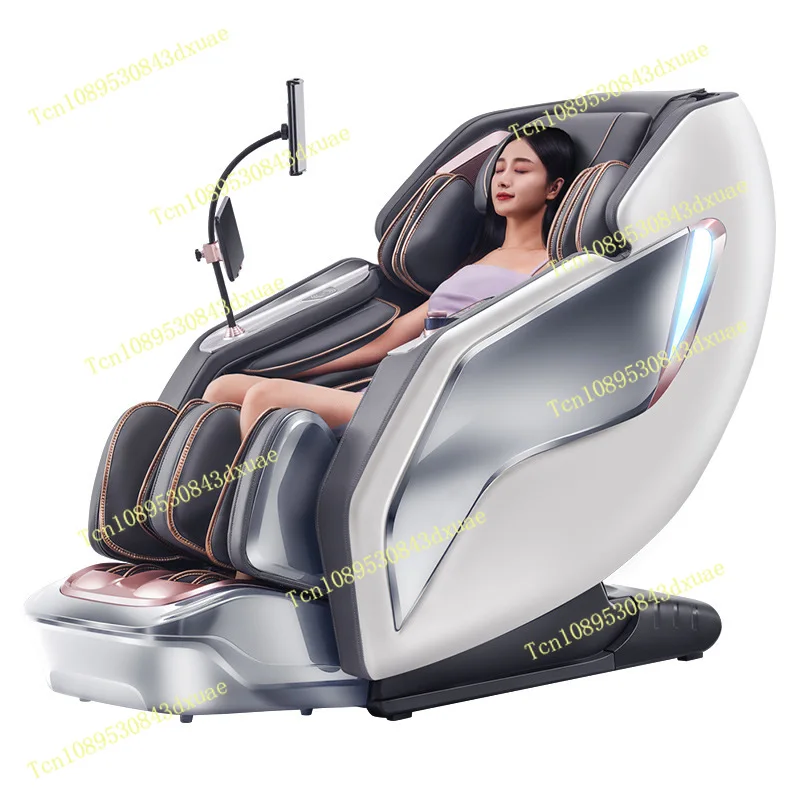 C50 Luxury Electric Massage Chair Dual Core 8D Zero Gravity Infrared Physiotherapy Heating-for Home Use Portable Body