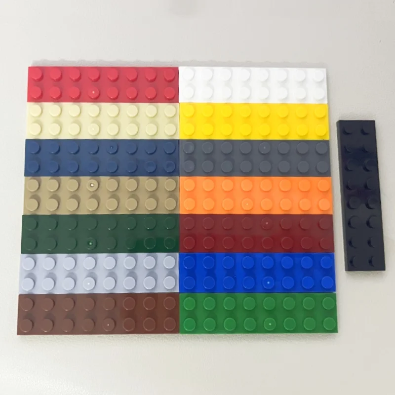 3034 Plate 2 x 8 Bricks Collections Bulk Modular GBC Toys For Technical MOC Set 1Pcs Compatible DIY Gifts Sale Buildings Blocks