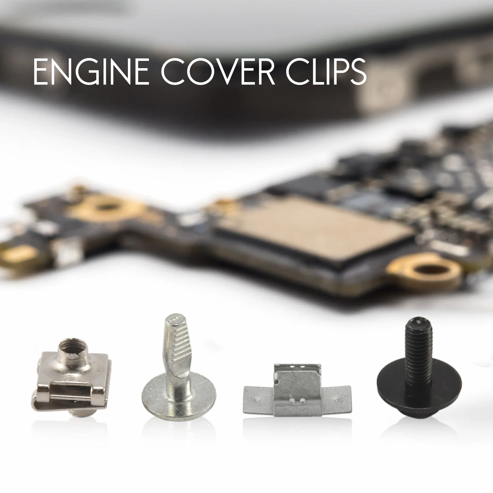 Super Sale 20 Pcs Engine Cover Fixing Fitting Clips Screws Kit for Citroen C5 Peugeot 407 view 6