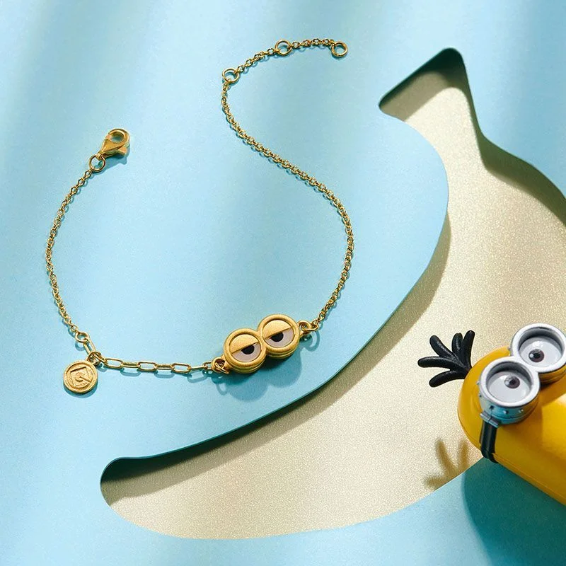 Pulsera Dorada de la Serie Min - Gold Plated Jewelry reseña y precio