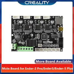 CRIALIDADE-Mainboard silenciosa para impressora 3D, peças para Ender-2 Pro, Ender-6, Ender-3 Max, Ender-5 Plus, Silent Board, 8 Bits, 32Bits