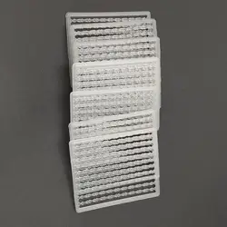 10Cards/Lot 1000Pcs Carp Fishing Hair Stops For Boilie Bait Dumbell Shape Small Fishing Bobber Stop Stoppers Rig Carp Stops