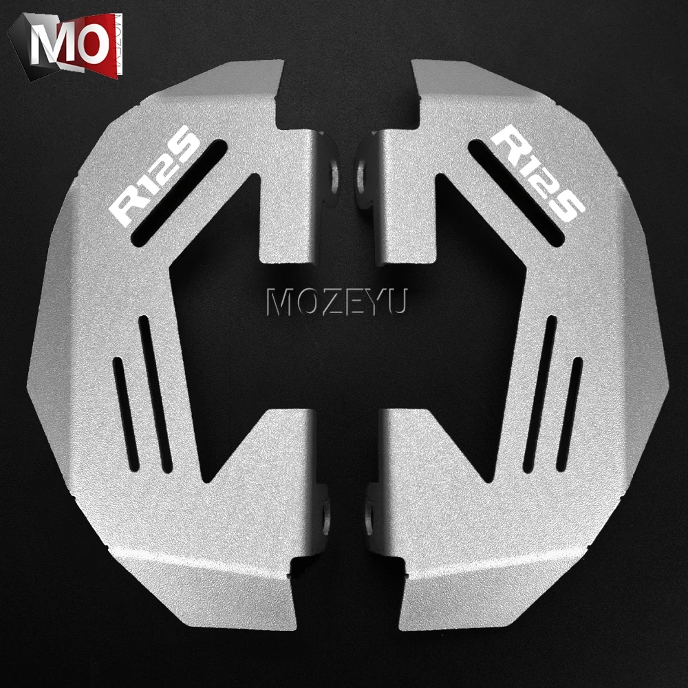 ل BMW R12 nineT R12S M1000XR M1000 XR 2024 2025 2026 دراجة نارية الجبهة الفرجار غطاء حماية حامي R nineT RnineT 2014-2023