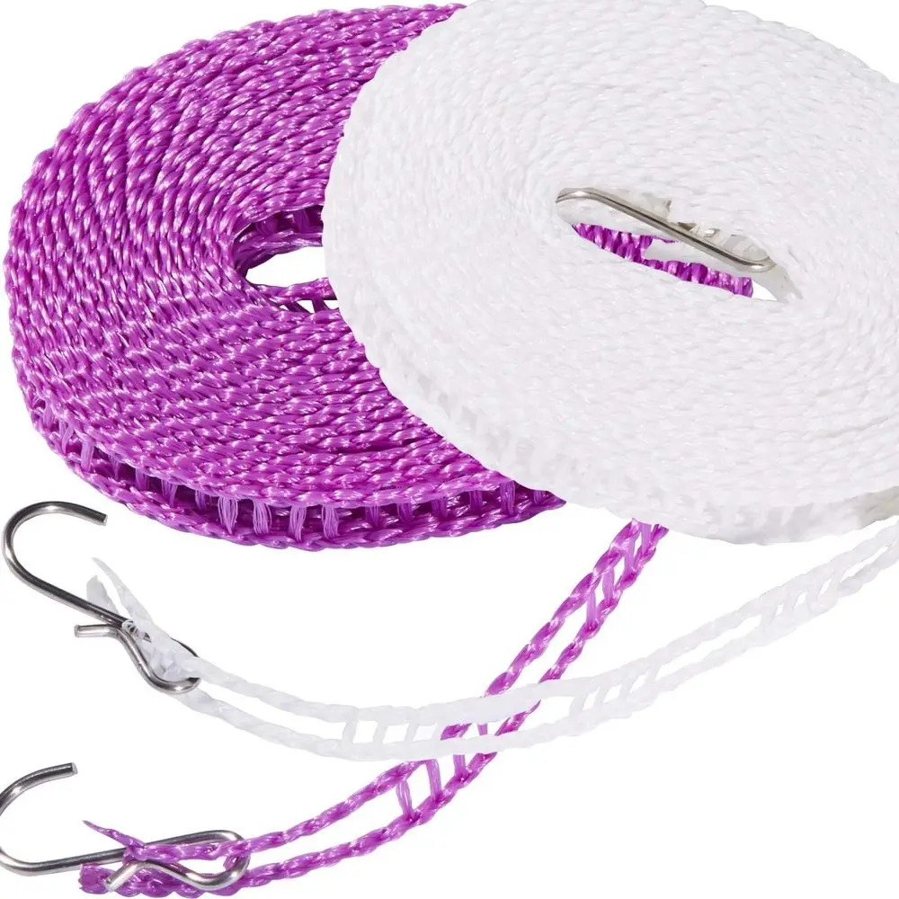 Portable 5m Camping Clothesline for Outdoor and Indoor Laundry Drying