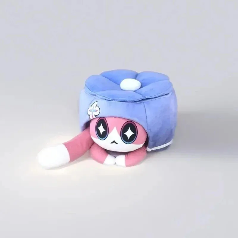 Honkai 스타 레일 고양이 블랙 스완 코스프레 플러시 베개 고양이 애니메이션 만화 Jingyuan 블레이드 베개 소년 소녀 할로윈 롤 플레잉 팝