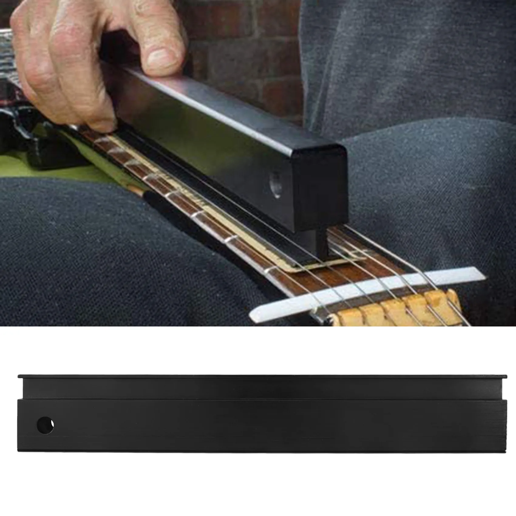 Fretbar Understring Leveler Fret Sanding Leveling Beam File Bar Luthier Tool for Guitar Bass Repair