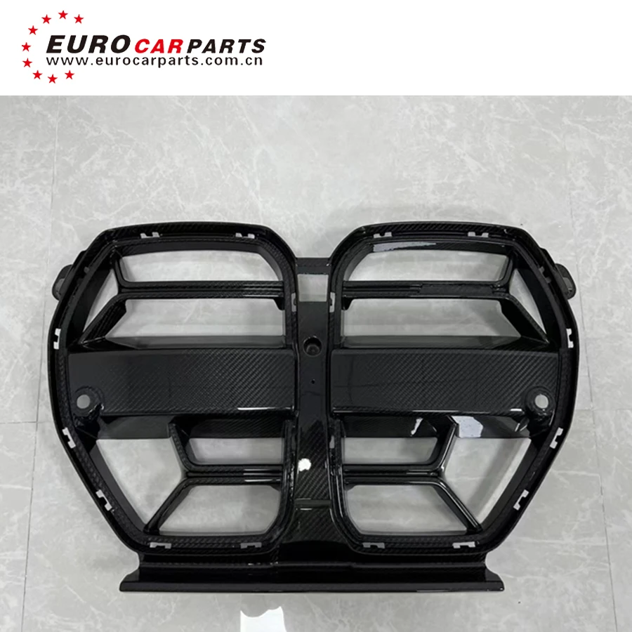 

Good Quality Auto Car Parts Carbon Fiber Mesh Grill Front Center Bumper Grille For M3 M4 G80 G82 CSL Style