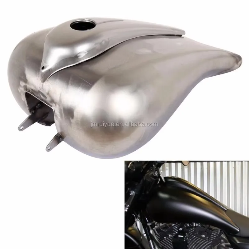 

2025 New StyleHeavy Duty Steel L7 6.6 GALLON CUSTOM STRETCH GAS TANK FUEL For HARLEY TOURING BAGGERS 2008-2016 Harley