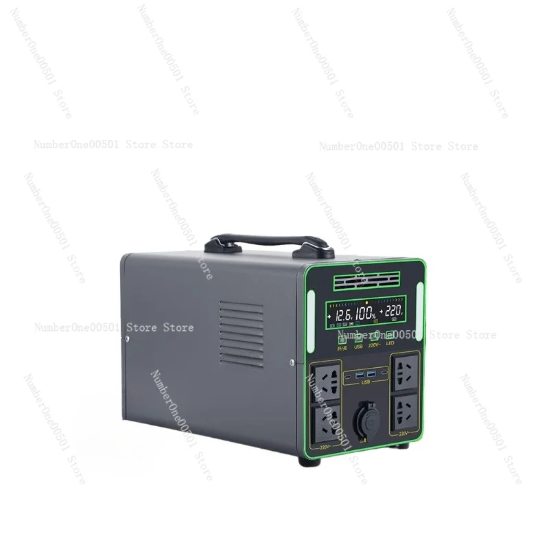 

Портативная электростанция 1500 Вт, 220 В, уличный солнечный генератор большой емкости для кемпинга, дома на колесах, резервный мобильный источник питания