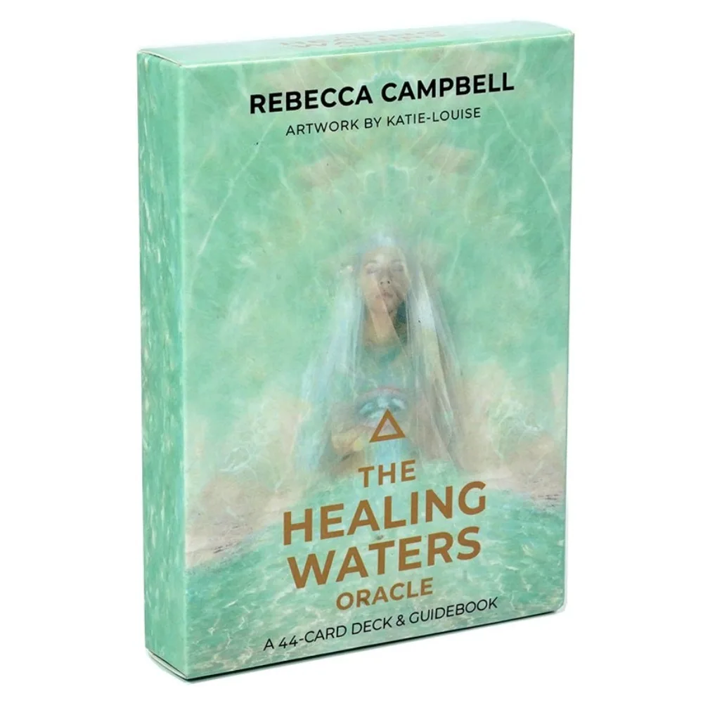 The Healing Waters Oracle 44 Pcs Card Discover The Sacred Healing Powers of Water 10.4*7.3cm