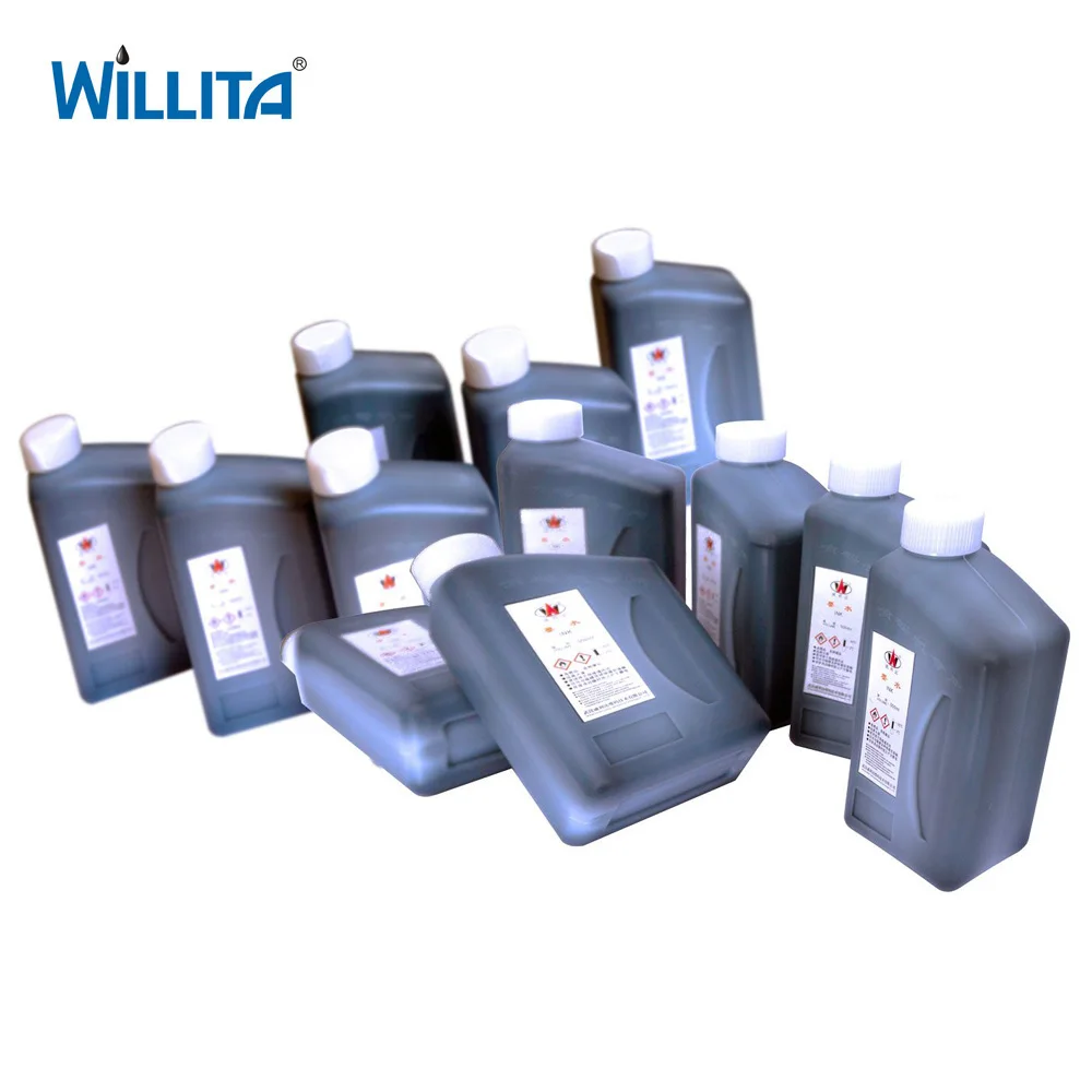 Willita Factory Price Good Quality One Bottle / 500ml Black Ink for Willita CIJ Printers