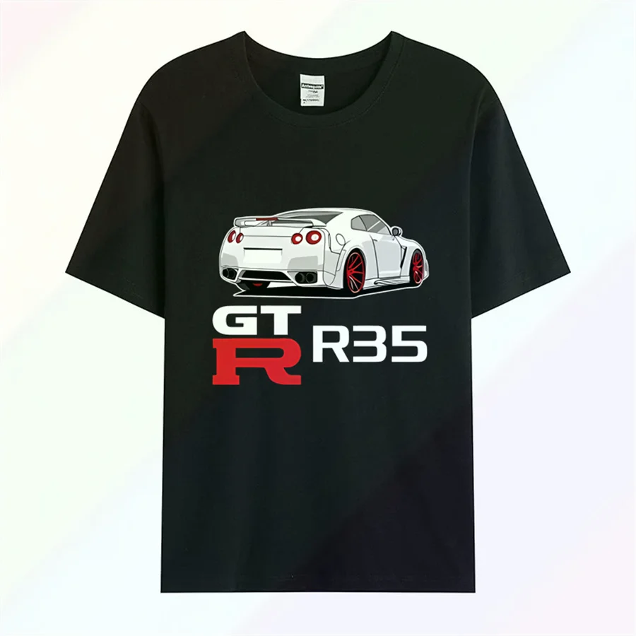 

2024 Men's T-Shirt GTR R35 Kids T-Shirt Car Hobby Oversized Print Streetwear Oversized T-Shirt S-3XL