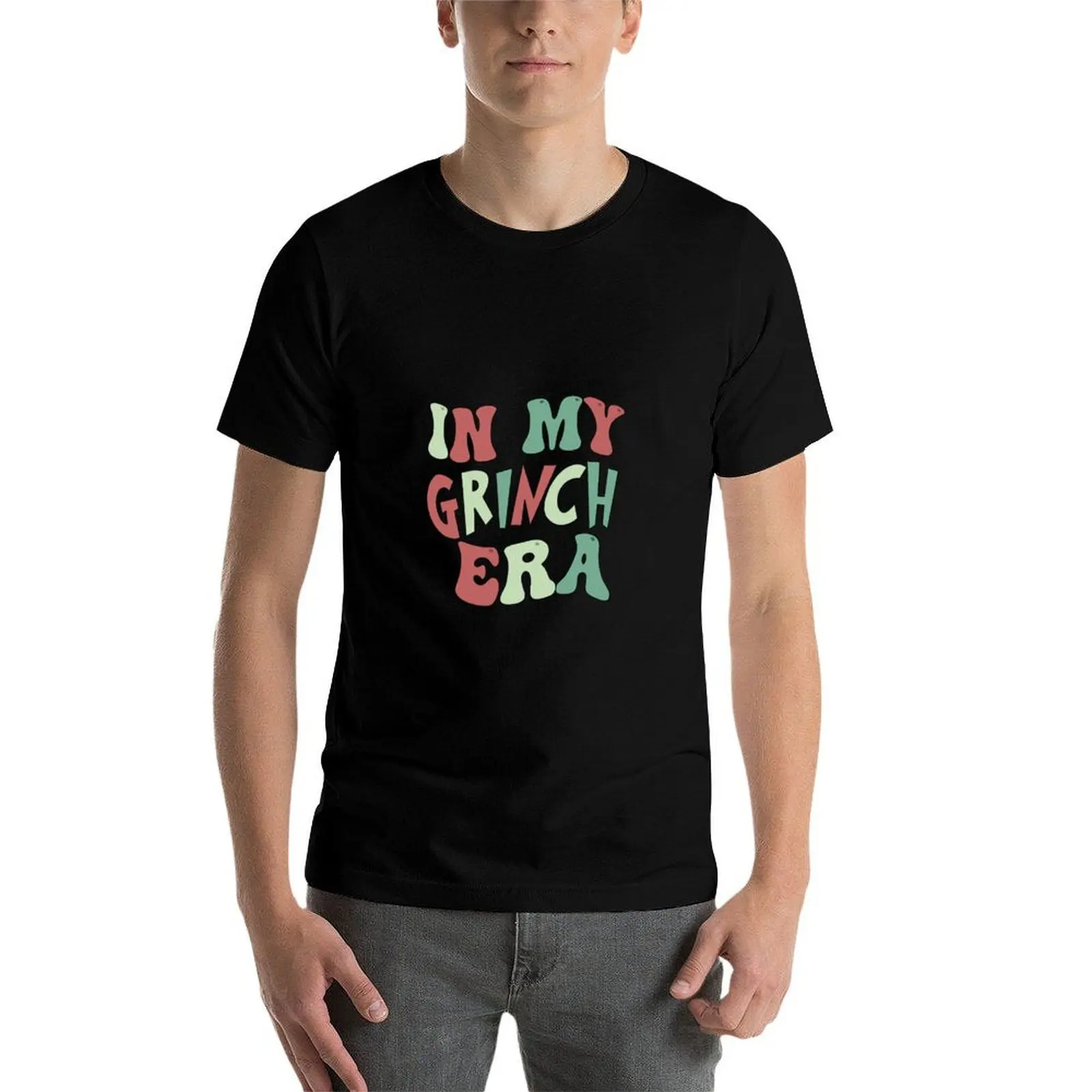 

Grinch Era T-Shirt cotton tshirt 100% anime t shirts oversize T-Shirt