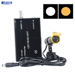 Headlight Headlamp Clamshell Filter Convenient for Dental Loupes Lab Medical Magnifier Magnification Binocular UBS Charger