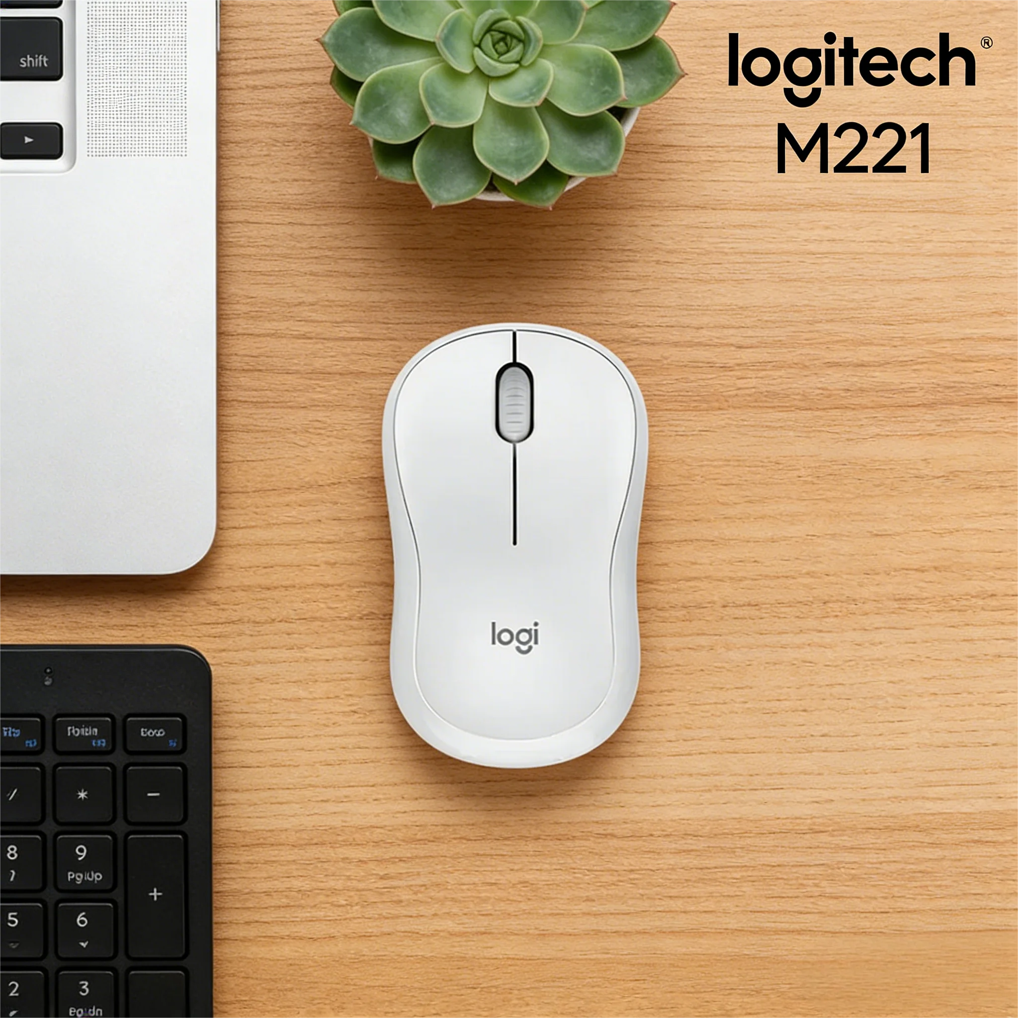 

Logitech M221: Optical Sensor for Smooth Use