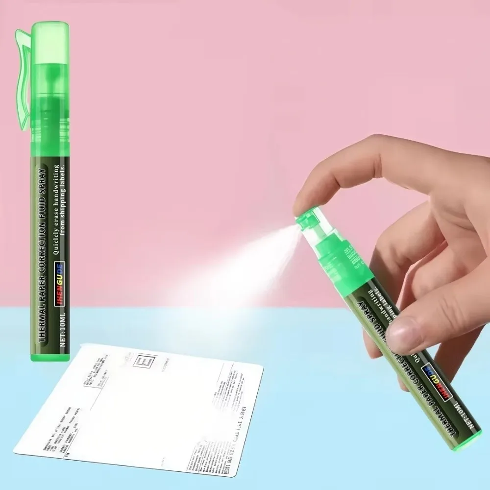 Portable Thermal Paper Erasing Pen Quickly Remove Address Phone Data Erasing Pen 10ml Capacity Shipping Labels Bills