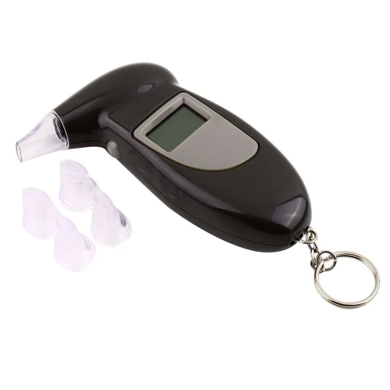 Portable Alcohol Detector Auto Supplies Portable Alcohol Tester AT-68S with Backlight Tester