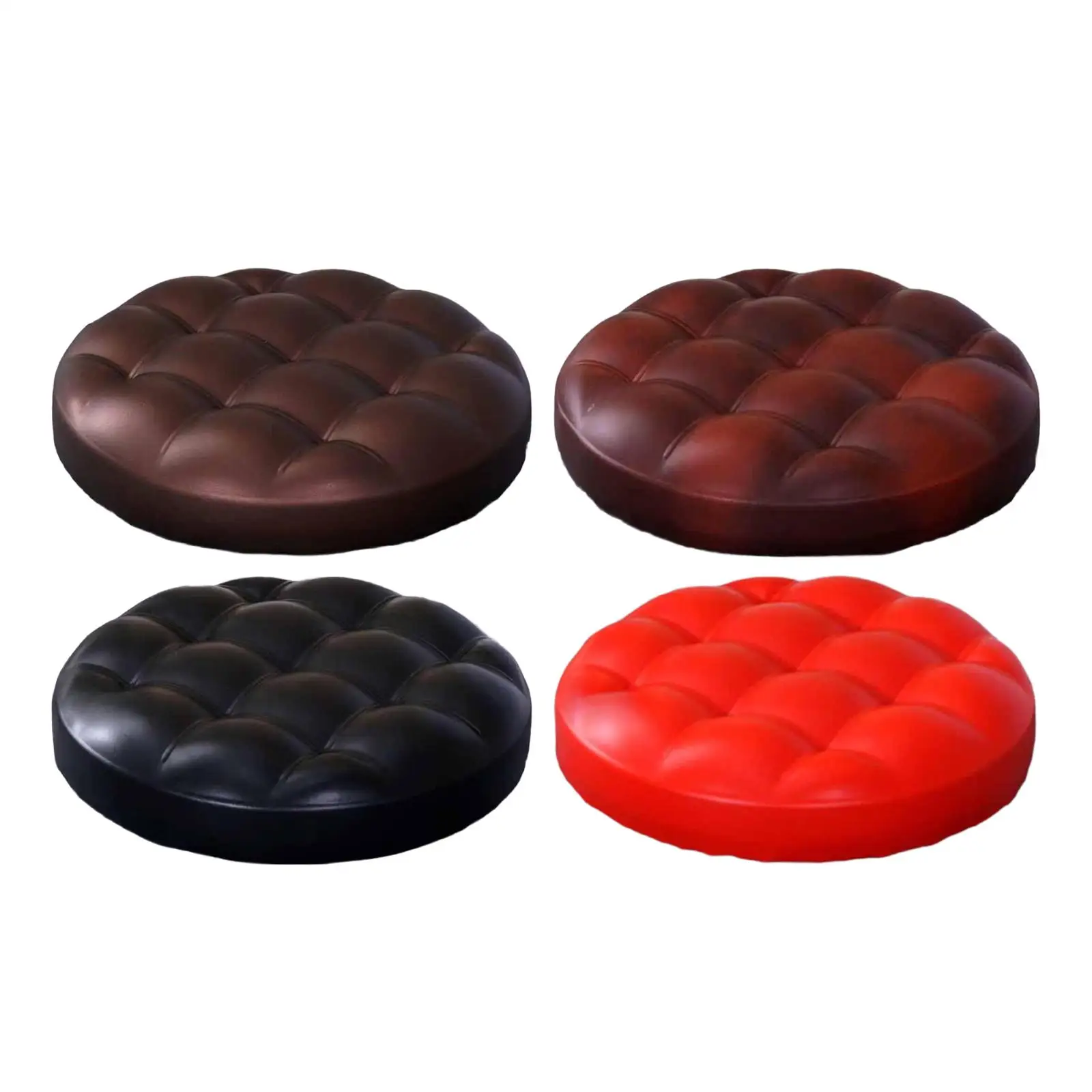 Round Barstool Seat Cushion Replace Part for Restaurant Kitchen Dining Room