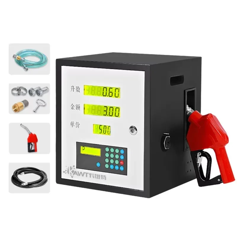 Fuel Dispenser – Self-Sealing Oil Outlet Hose,  High Precision Metering, Gas Stations, Fleets, Industrial Oil