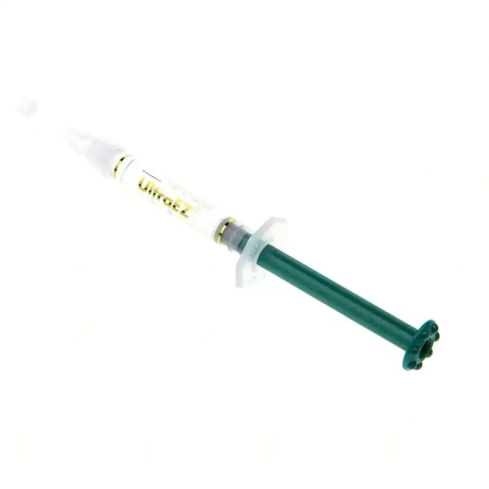 

Ultradent UltraEZ Desensitizer Gel Syringe or Tray for Tooth Sensitivity Relief From Enamel Wear & Recession Pain Management