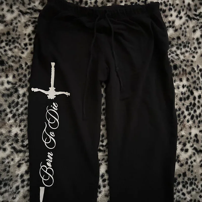 Y2K rétro pantalons décontractés pour hommes et femmes haute rue hip-hop mode imprimé pantalons de sport classique unisexe punk pantalons de sport