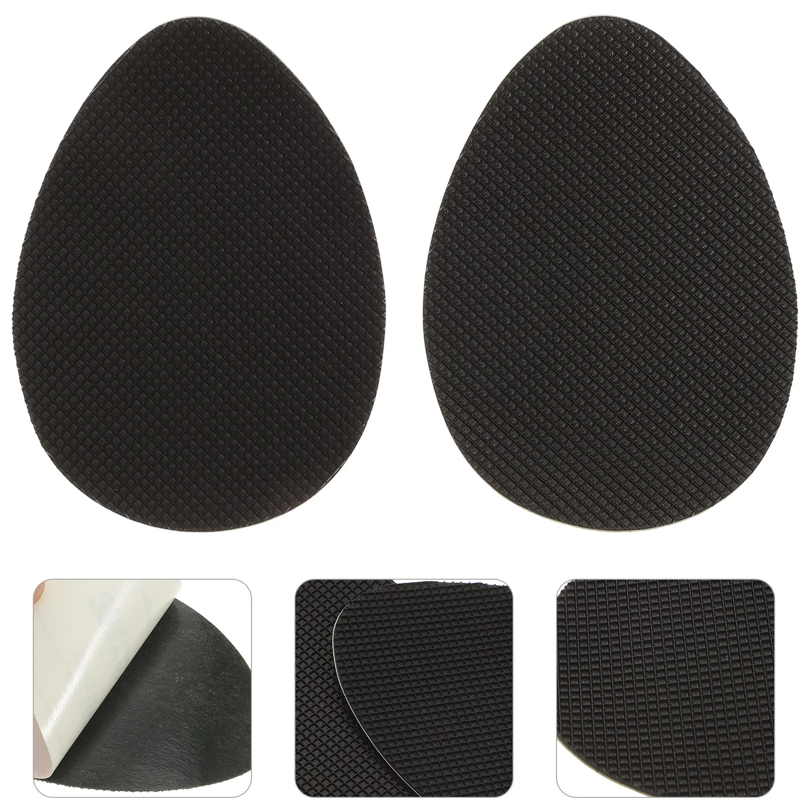 

6Pairs High Heel Sole Protector Anti Slip Shoe Pads for Women Men Slip Resistant Insole Covers for Boots Sandals Easy Stick on