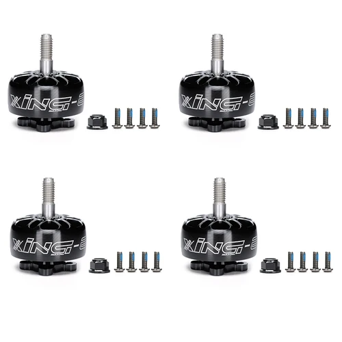 Iflight-fpvレーシングドローン用ブラシレスモーター、固定e 2207、1800kv 6s 2450kv 2750kv 4s、マルチコプターリモートパーツ、4個