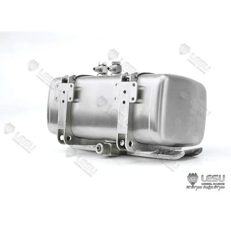 LESU Metal Oil Tank Fuel Tank 70MM-100MM For 1/14 DIY TAMIYA Dumper Truck Tractor Trailer Upgrade Accessory