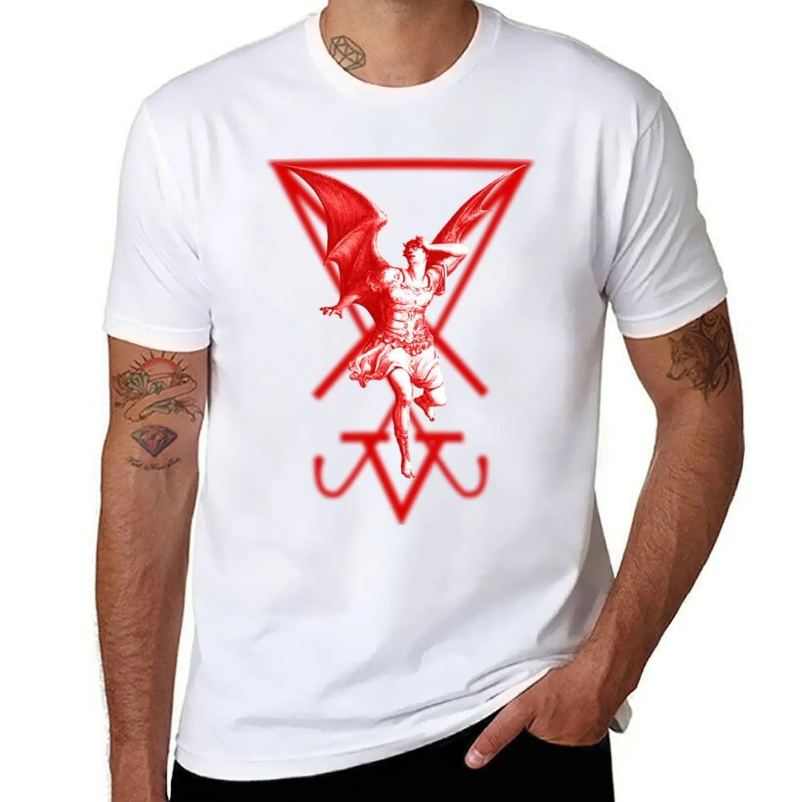 

Lucifer and His sigil T-Shirt t shirt man designer funny t shirts man T-Shirt