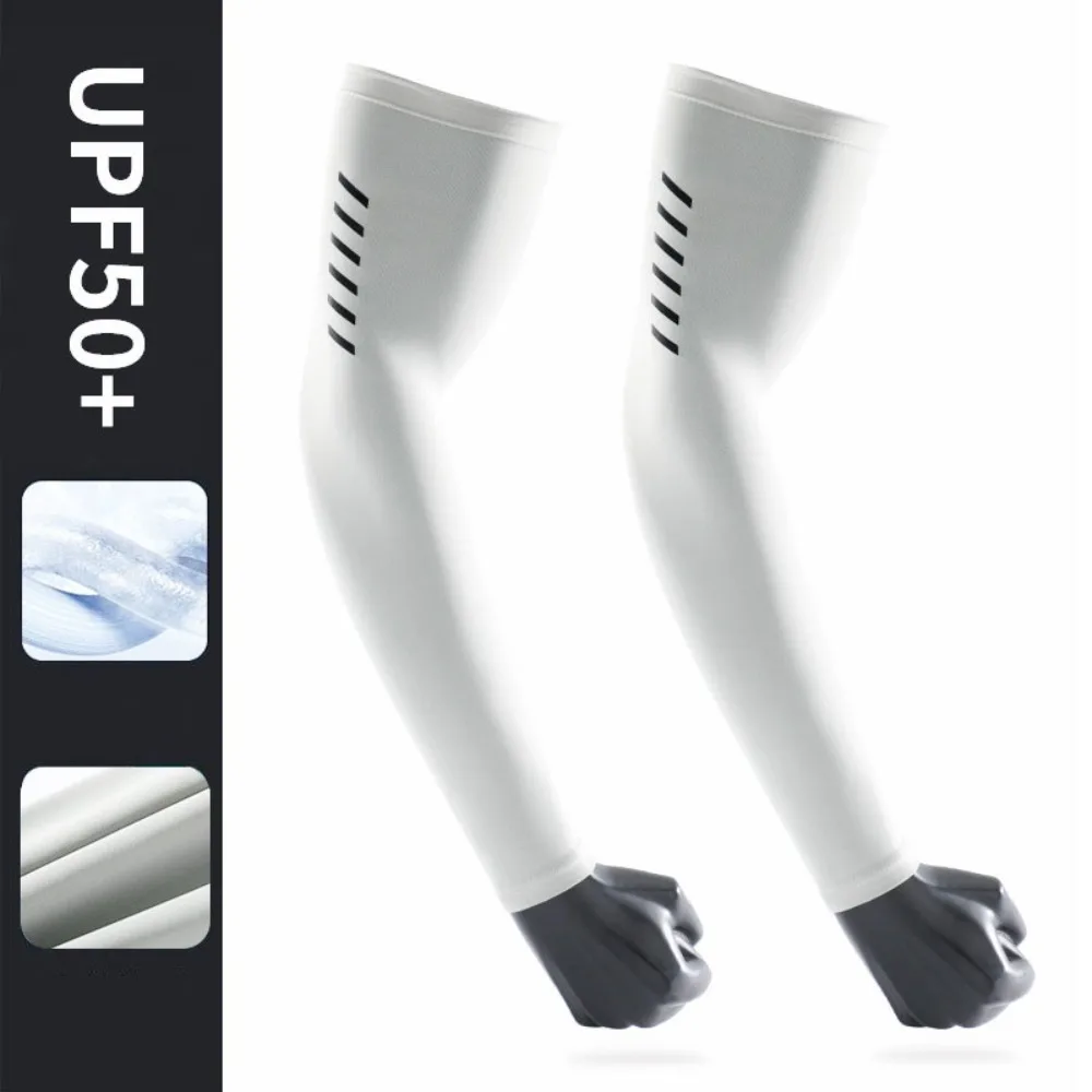 

1 Pair New Breathable Arm Sleeve UV Protection Quick Dry Cycling Sport Sleeve Thin Fitness Equipment Outdoor
