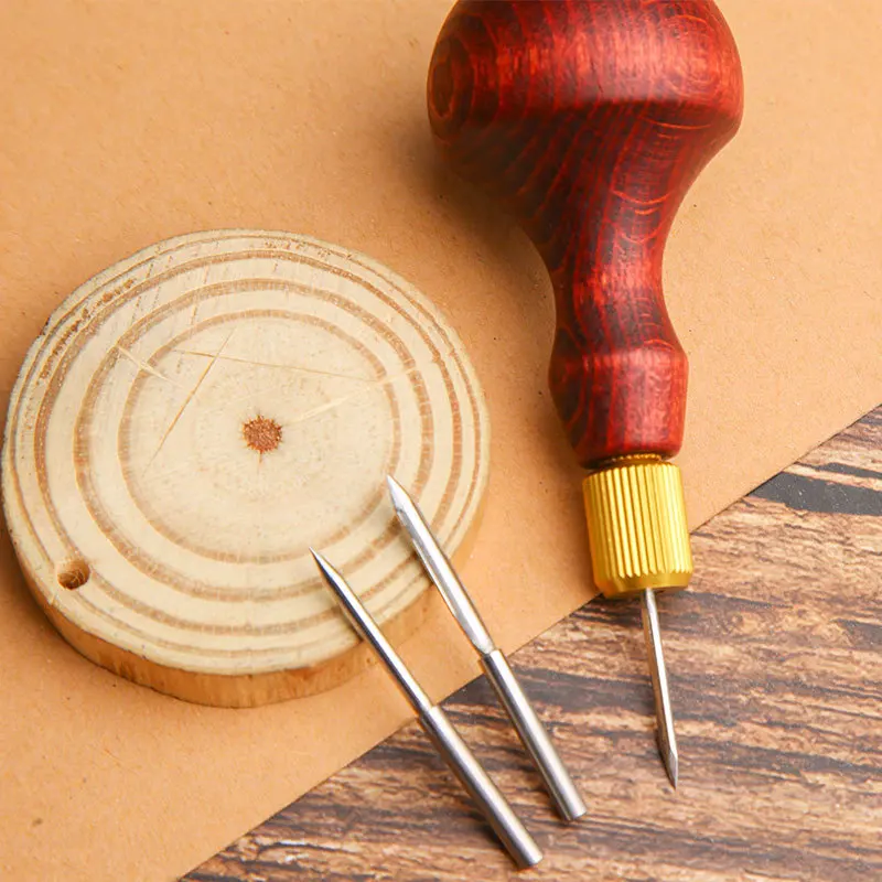 1 مجموعة DIY الجلود لكمة الخرا - مراجعة Punch Needle Handle وسعره