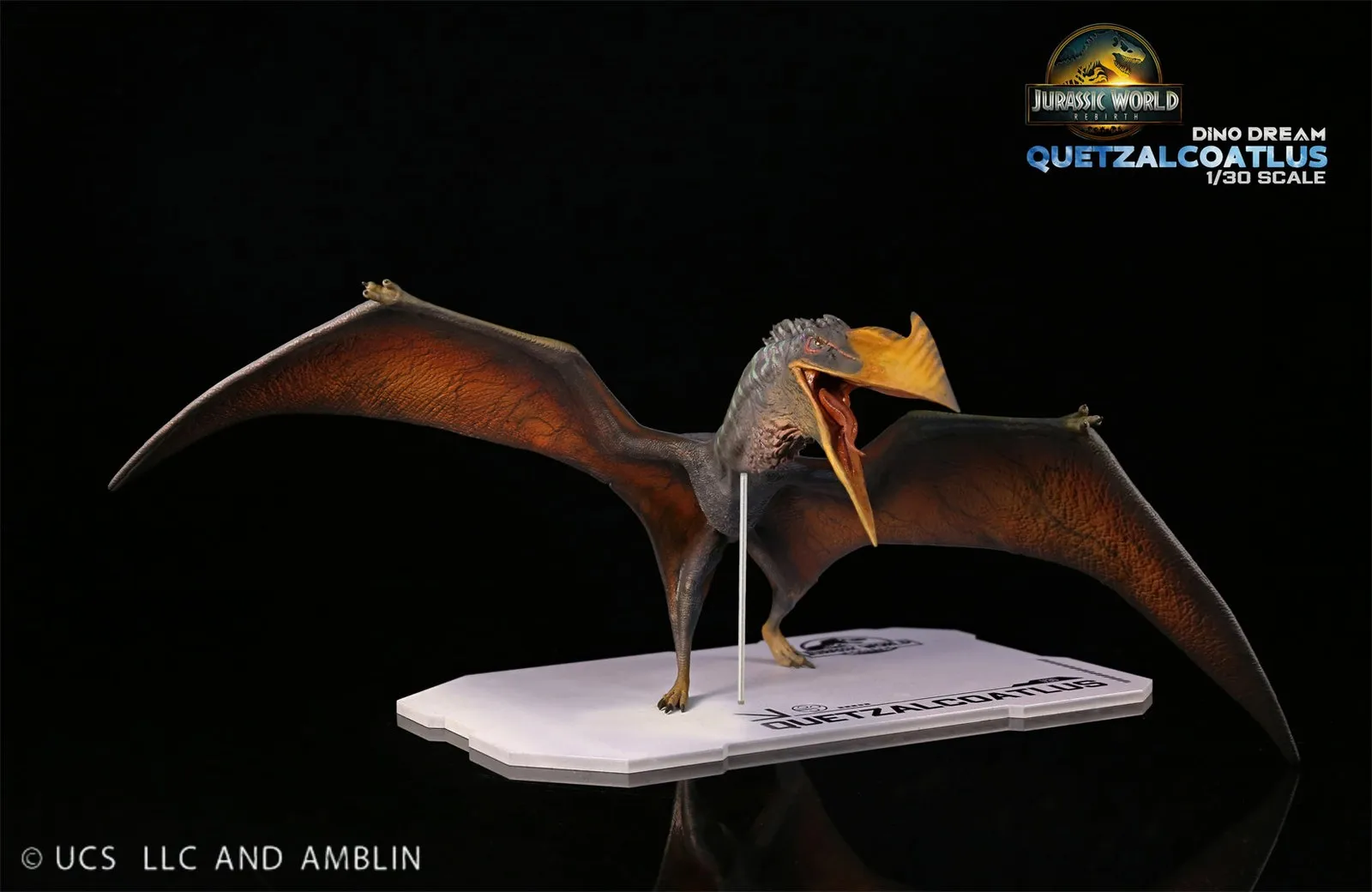 

DINO DREAM 1:30 Scale Quetzalcoatlus Model Dinosaur Animal Collection Scene Decoration Creative Birthday Gift