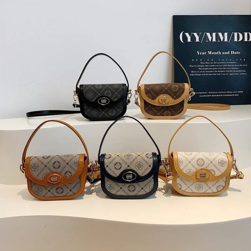 

Роскошная женская сумка-мессенджер из кожи премиум-класса с элегантным повседневным винтажным принтом в парижском стиле