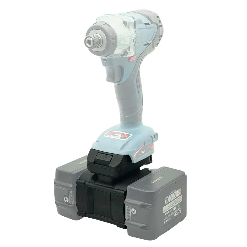 4-1 Stück 2-in-1 Parallelkreis-Batterieadapter-Konverter für Makita 18V BL1830/1840/1850/1860 Elektro-Bohrmaschinen-Zubehörwerkzeug – Detail 1