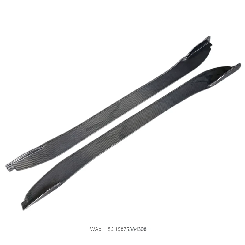 

High quality C style carbon fiber side skirt extension body kit for 13-19 F-TYPE