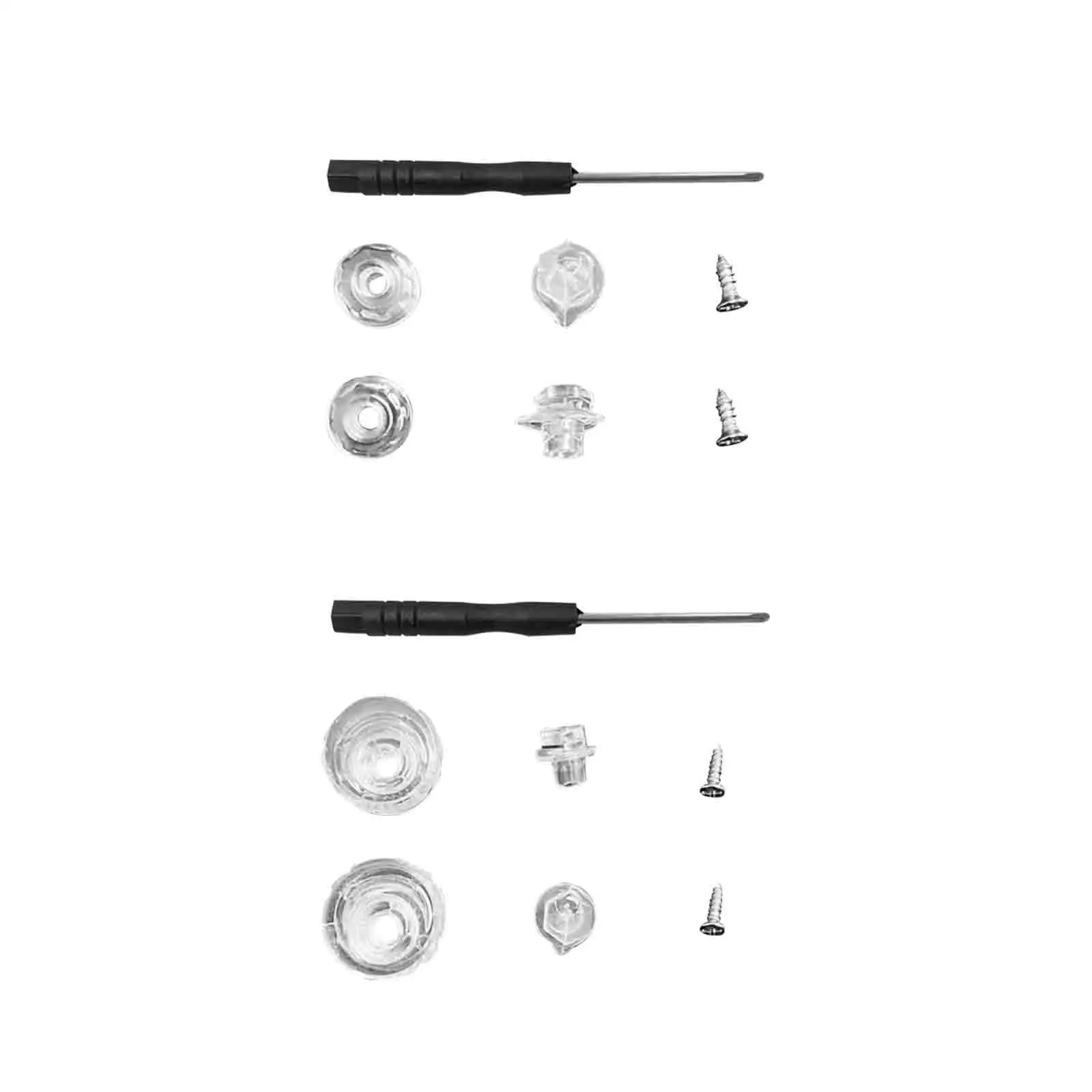 Clear Anti Fog Insert Pins Helmet Hardware Quick Replacement PP Sturdy Portable Screwdriver Kit for Riding Helmet Lenses