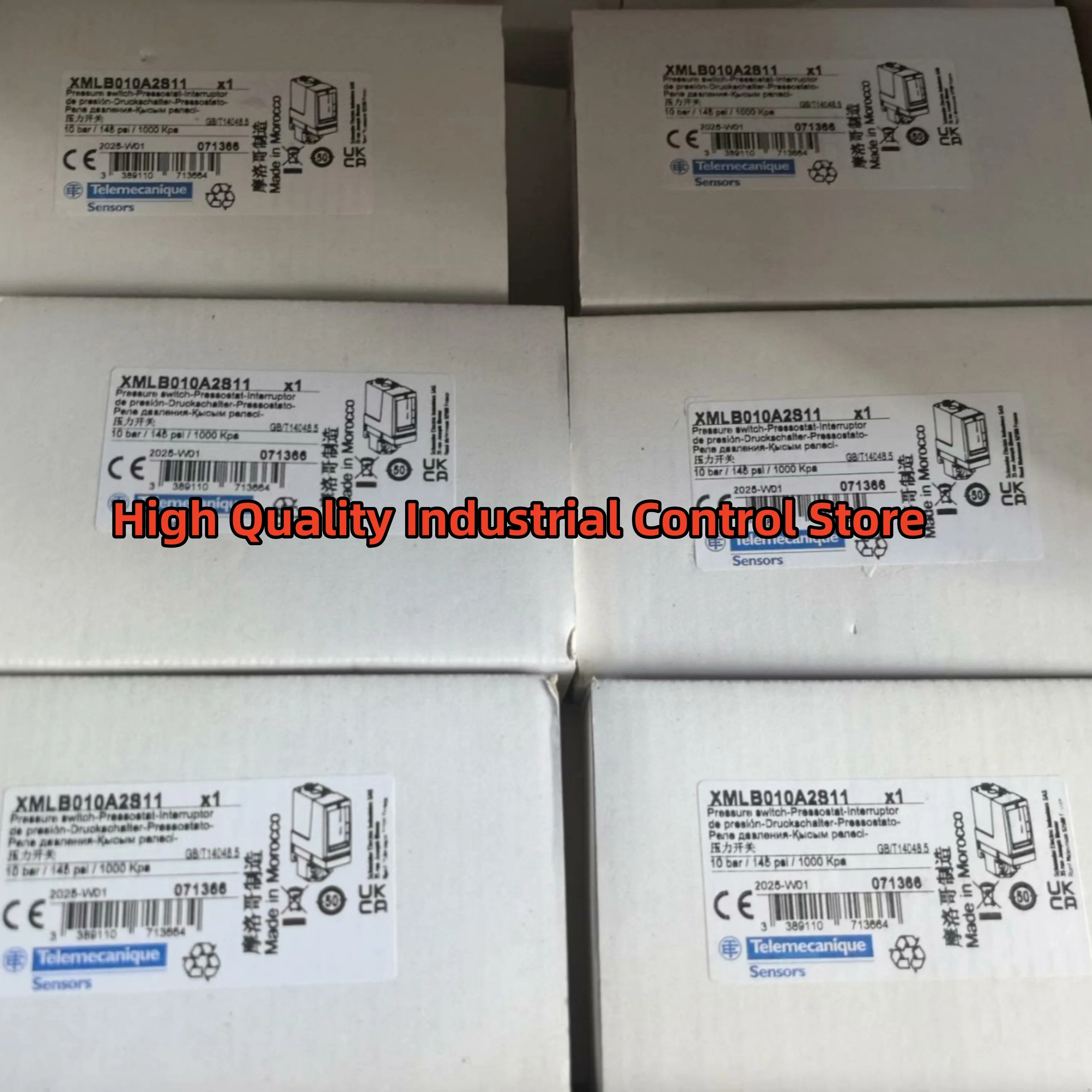 

XMLB004A2S11 0,25-4 бар Реле давления XMLB010A2S11 0,7-10 бар 100% НОВЫЙ