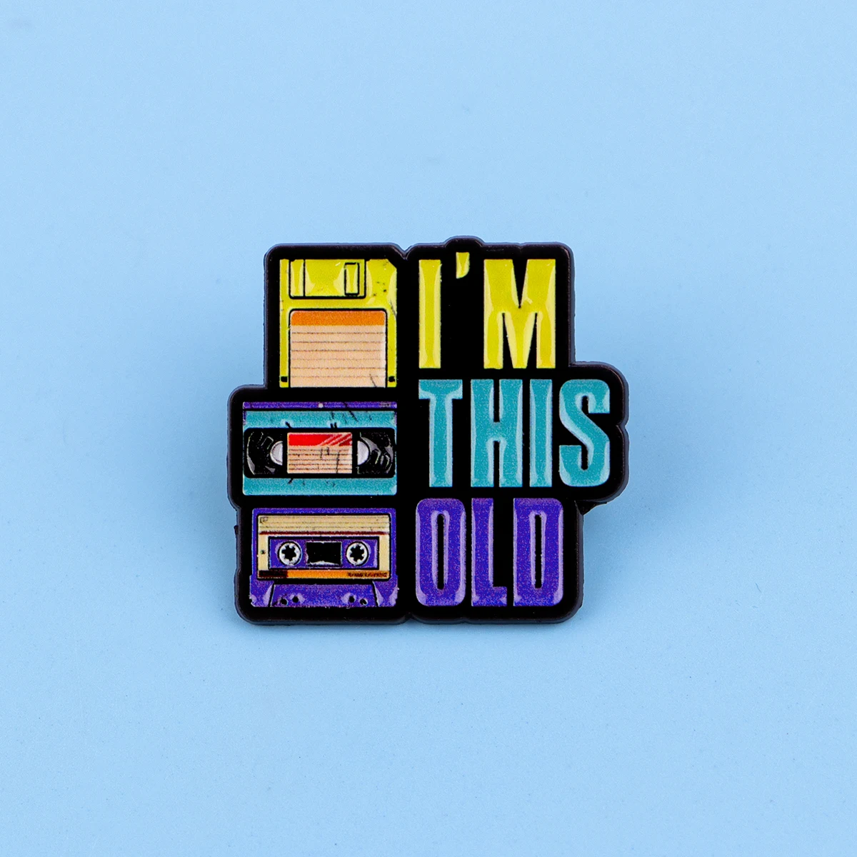 Society Battery Quote Brooches For Women Skeleton Enamel Pin Cute Deer Metal Badge Jewelry Clothing Backpack Accessories Gift image 4