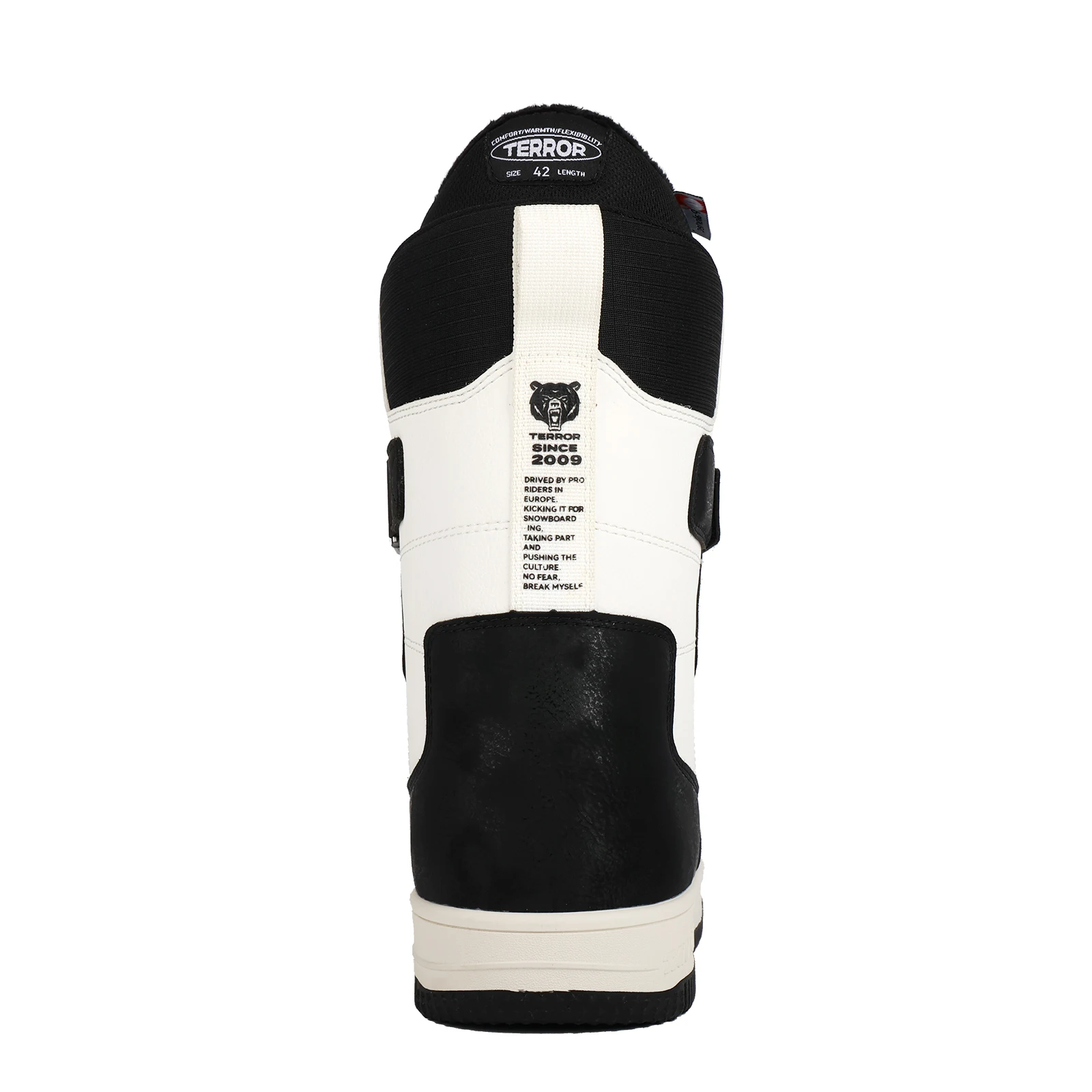 Botas de snowboard com mostrador único TERROR A-Force 2.0 All-Mountain Freestyle Medium Flex Warm Liner