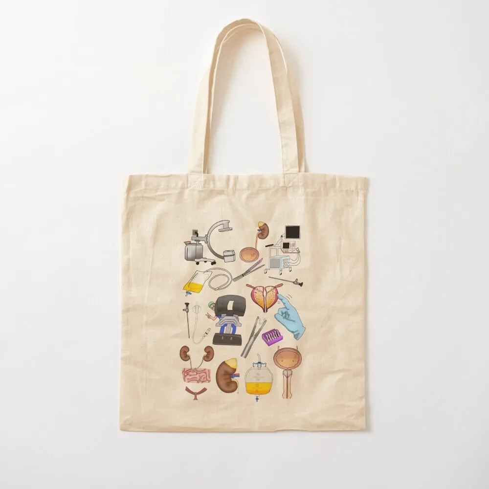 المسالك البولية حمل حقيبة قماش حقيبة الكتف لطيف للتخصيص شخصية