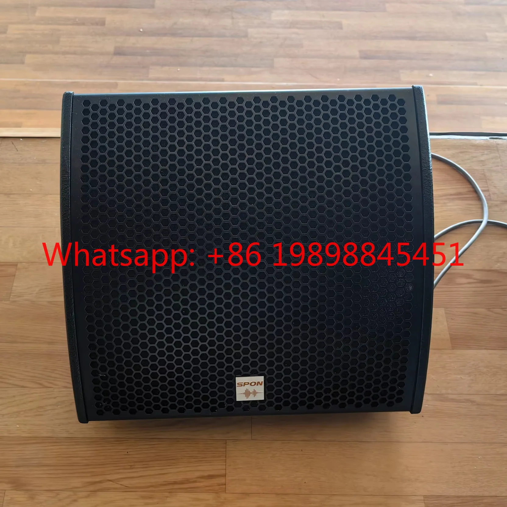 12/15 Inch Monitors with Tweeter & Woofer - Compact Two-way Stage  Speaker for Professional Active Sound System Bars